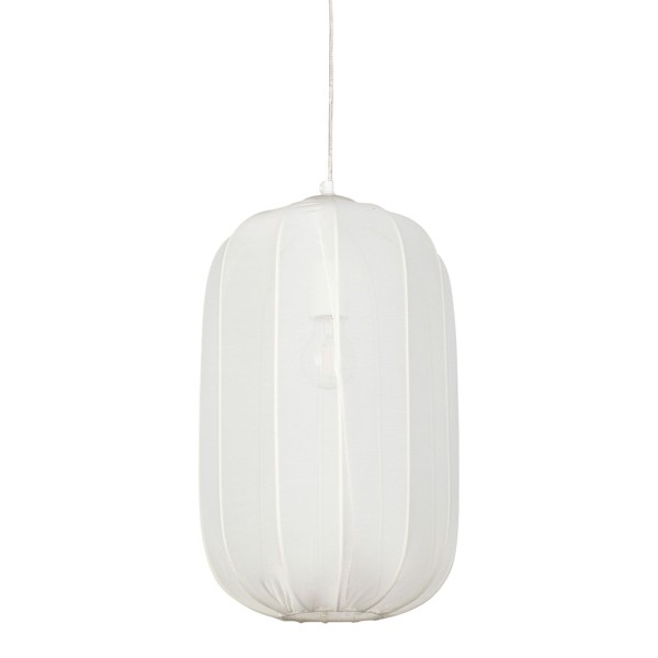 SUSPENSION ORGANIC BLANC D28XH45CM-E27