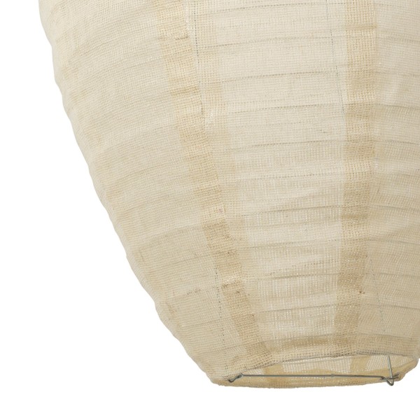 SUSPENSION RAMILLE ECRU D40X79CM JUTE+FER