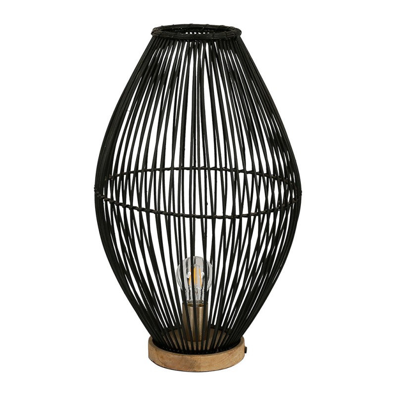 LAMPE BRASIL NOIR D32 X H50CM