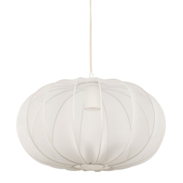 SUSPENSION ORGANIC BLANC D40XH23CM-E27