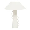 LAMPE ARDECOR ECRU D11-38XH47CM FER