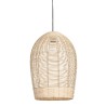 SUSPENSION BOHEME NATUREL D34XH50CM ROTIN+FER