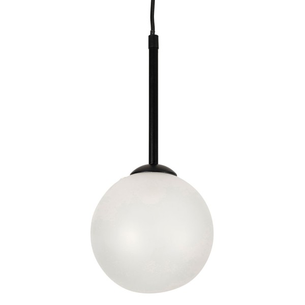 SUSPENSION 3 LAMPES ARDECOR NOIR MAT 60X15X60CM