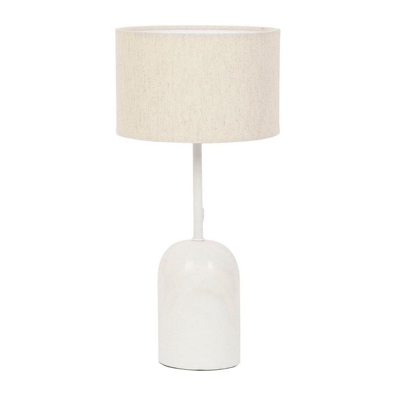 LAMPE ORGANIC BLANC D10-20XH40CM-E27