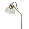 LAMPE COURBA DORE 30X19XH54CM