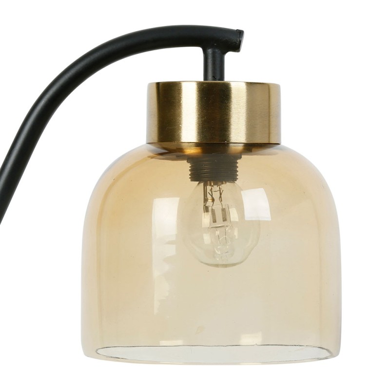 LAMPE COURBA NOIR 22 X 19.5 X H49.5CM