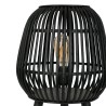 LAMPE BALAMEA NOIR 30.5 X 30 X H50CM