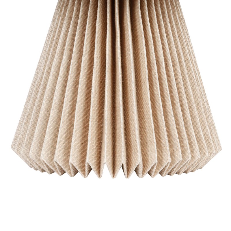 LAMPE FONTELO BEIGE D33XH33CM PAPIER+COTON