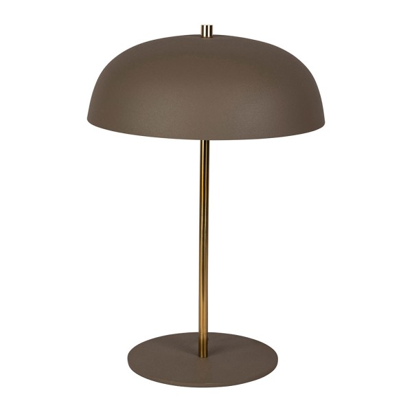 LAMPE ARTY TAUPE D20-31XH45CM FER