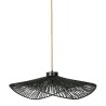 SUSPENSION CALYP NOIR 71X69XH22CM