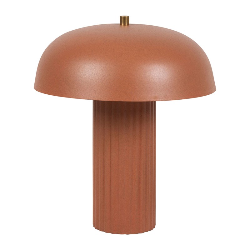 LAMPE ARTY TERRACOTTA D31XH38 FER+LAITON