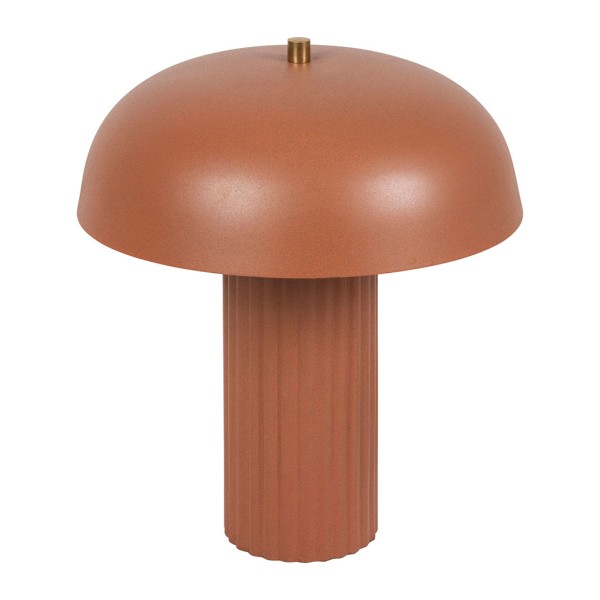 LAMPE ARTY TERRACOTTA D31XH38 FER+LAITON