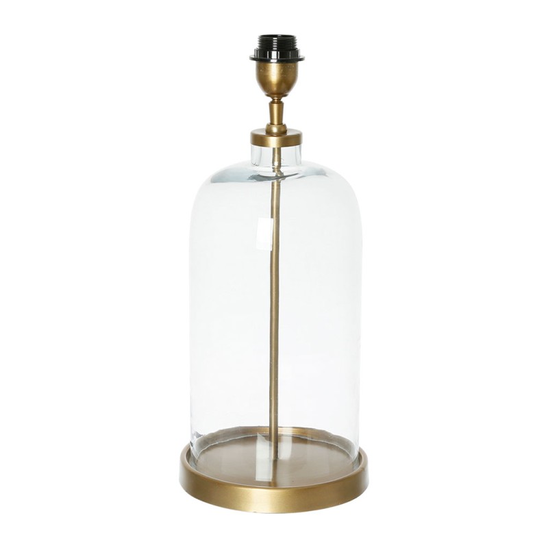 PIED DE LAMPE SELECT DORE D18XH47CM VERRE+FER