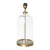 PIED DE LAMPE SELECT DORE D18XH47CM VERRE+FER