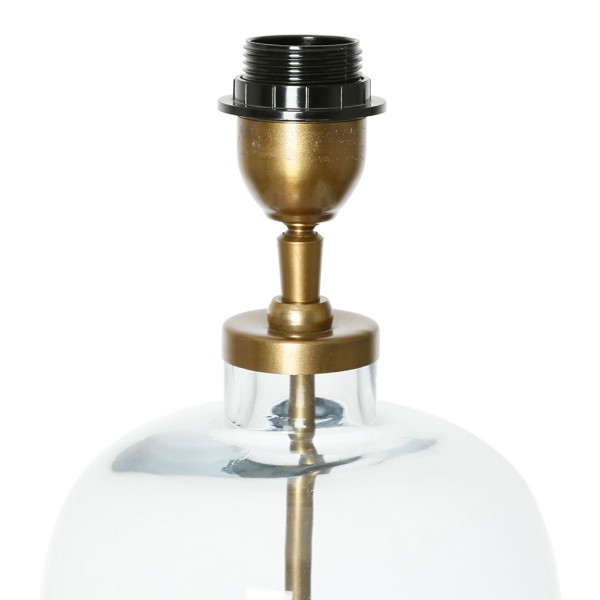 PIED DE LAMPE SELECT DORE D18XH47CM VERRE+FER