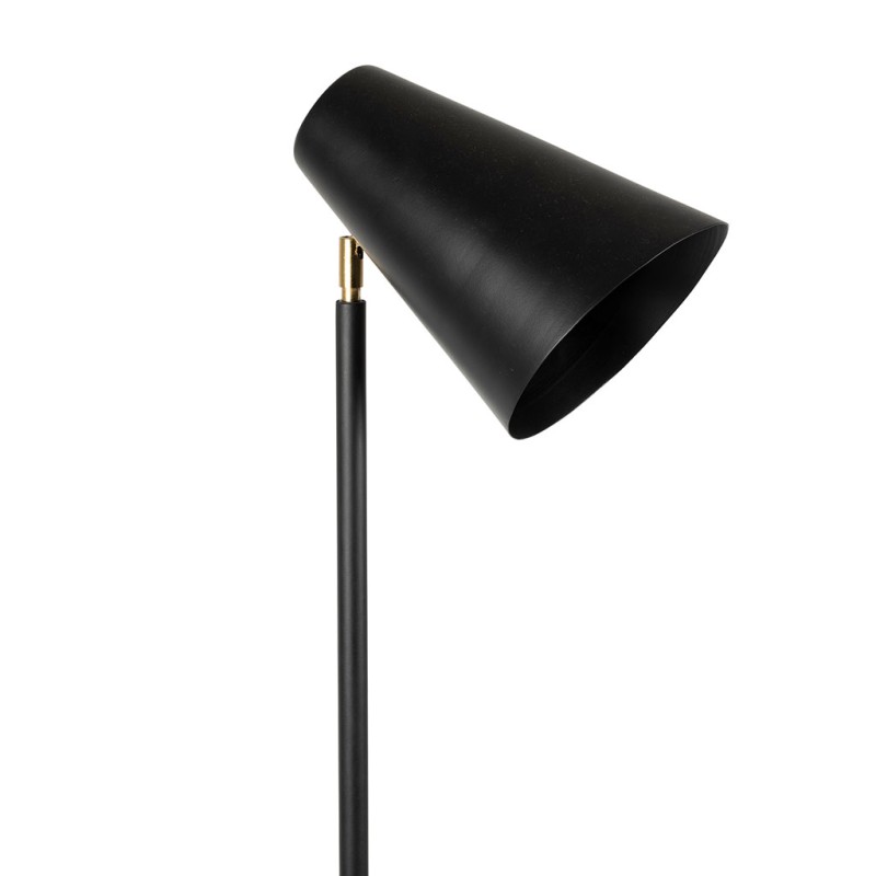 LAMPADAIRE MINIMAL NOIR+NATUREL D24.5XH143CM