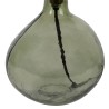 LAMPE HELIAC VERT D17XH46CM VERRE+JUTE