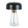 LAMPE CHAMPART NOIR D30 X H44CM