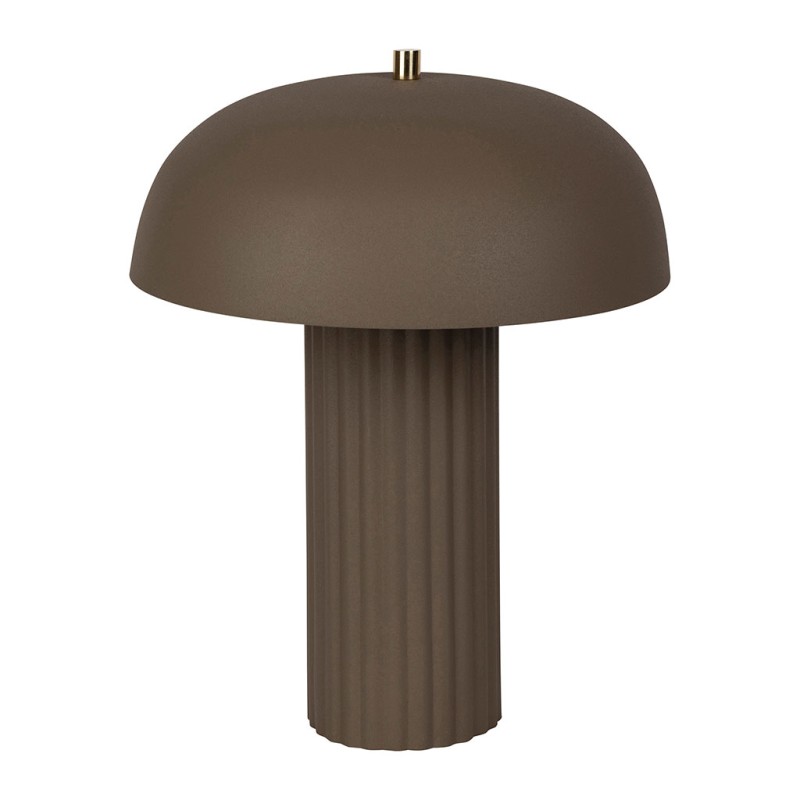 LAMPE ARTY TAUPE D11-31XH38CM FER