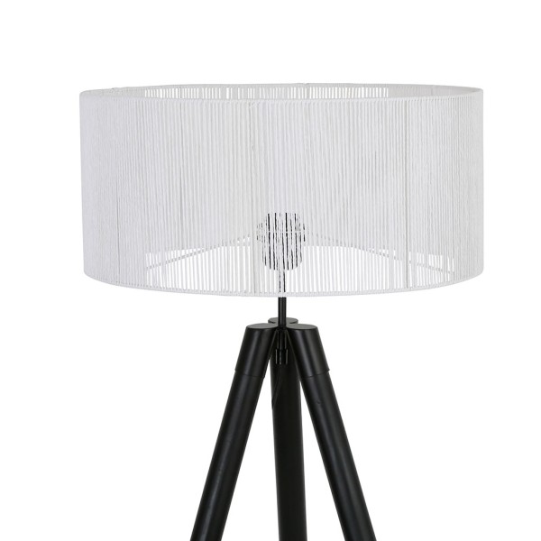 LAMPADAIRE KORDA NOIR+BLANC 65X46XH140.5CM