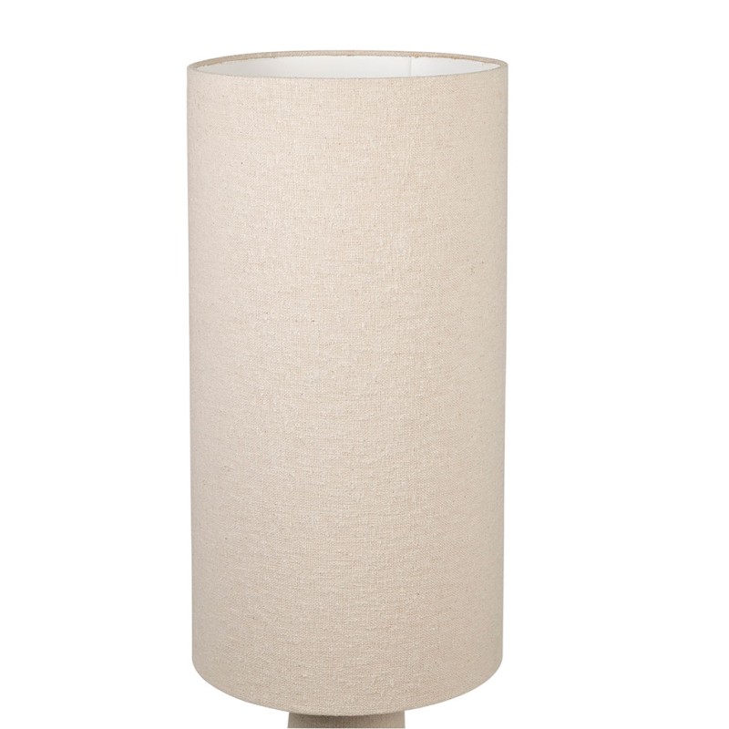 LAMPADAIRE CALYPSA BLANC CASSE D30XH130 COTON