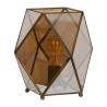 LAMPE ELUMINEA DORE 23 X 23 X H30CM