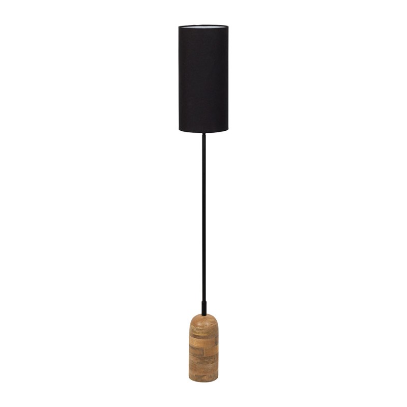 LAMPADAIRE ORGANIC NOIR D13-20XH156CM MANGUIER