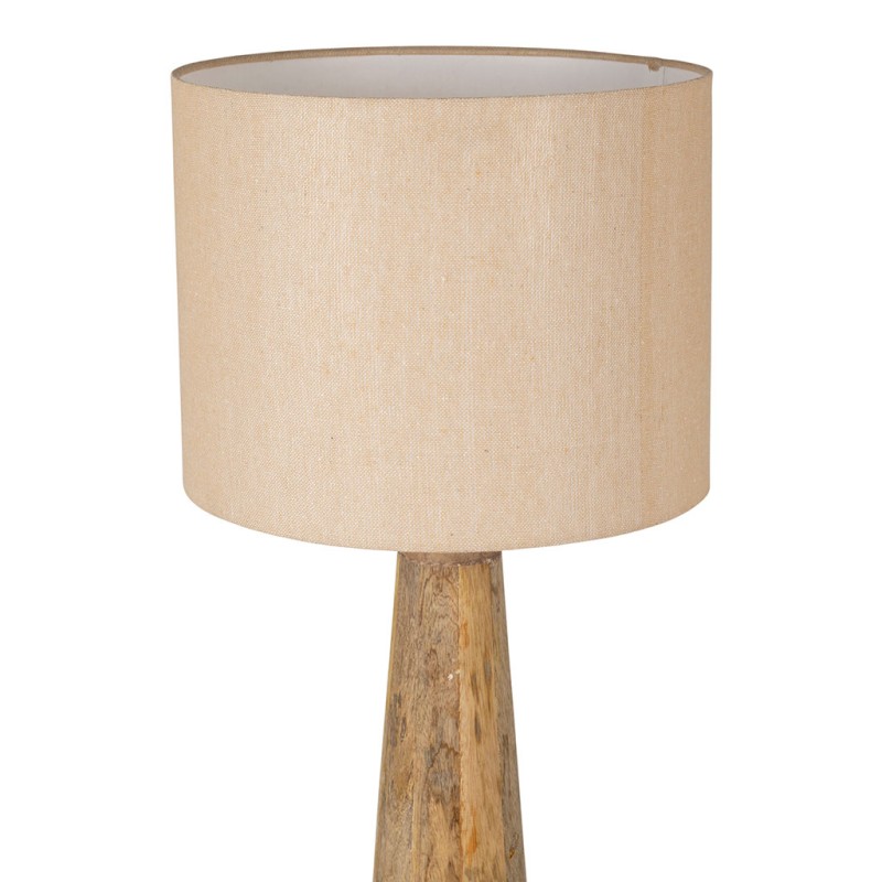 LAMPADAIRE ETERRA NATUREL D33XH114CM MANGUIER+COTON