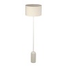 LAMPADAIRE ORGANIC BLANC D13-40XH150CM-E27