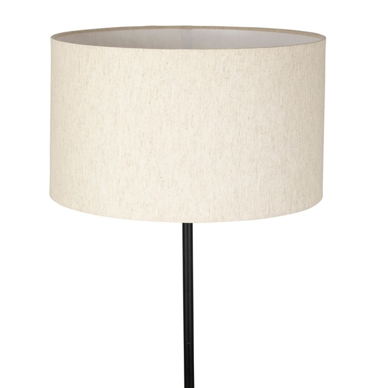 LAMPADAIRE ORGANIC NOIR D13-40XH150CM MARBRE+FER