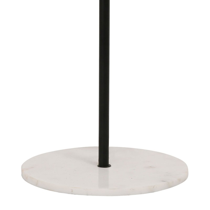 LAMPADAIRE FUNKY NOIR+BLANC D45XH163CM FER+MARBR