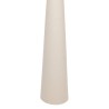 LAMPADAIRE CALYPSA BLANC CASSE D22-50XH120 FER+COTON