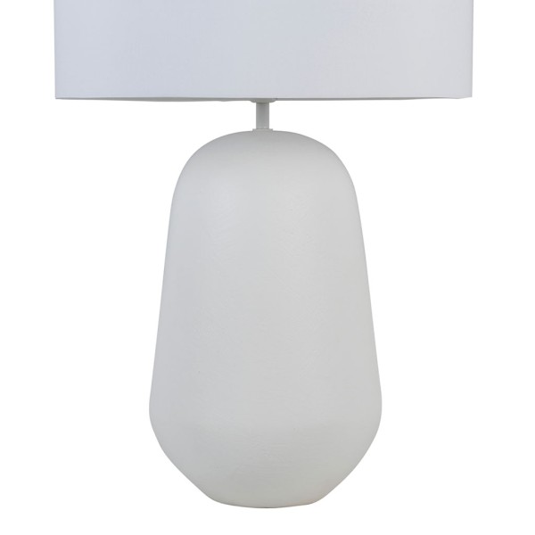 PIED LAMPE + ABAT-JOUR CAMPELO D24 X H45CM