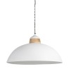 SUSPENSION FERESE BLANC D82XH47CM FER+MANGUIER