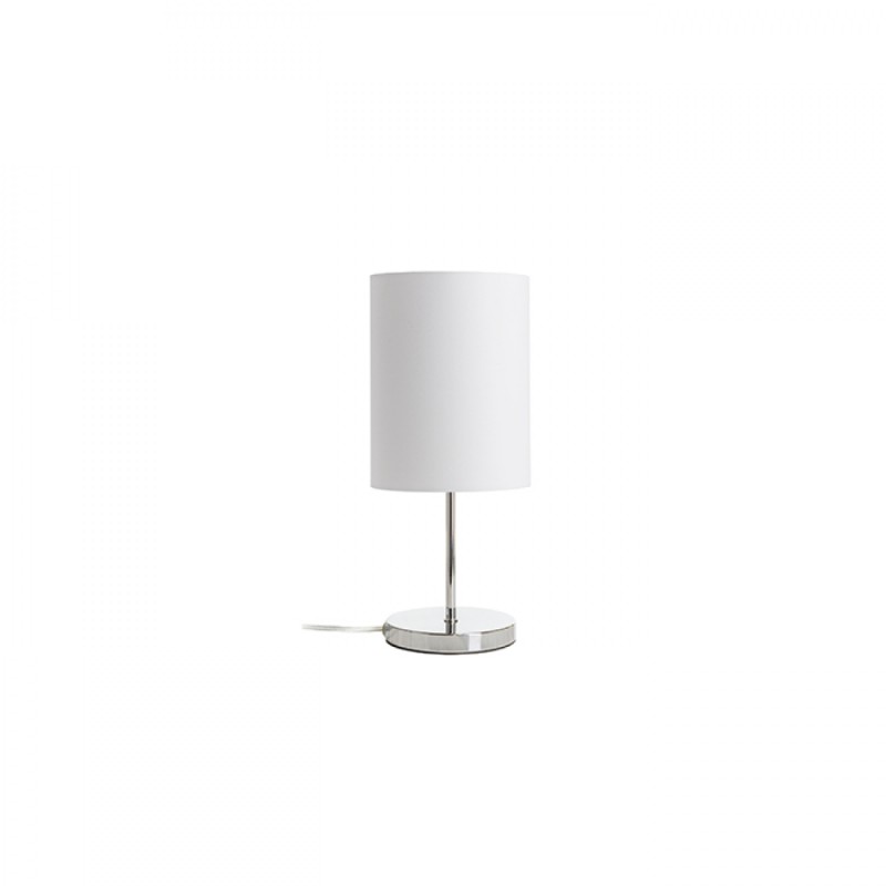 Lampe de table NYC/RON 15/20 table Chintz abricot/chrome 230V LED E27 15W