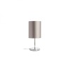 Lampe de table NYC/RON 15/20 table Chintz abricot/chrome 230V LED E27 15W