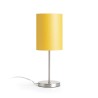 Lampe de table NYC/RON 15/20 table Chintz abricot/chrome 230V LED E27 15W