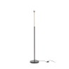 Pied pour lampadaire EMMETT pied de lampe noir cuivre ancien 230V LED E27 15W