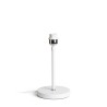 Pied pour lampe EMMETT base de table blanc chrome 230V LED E27 15W