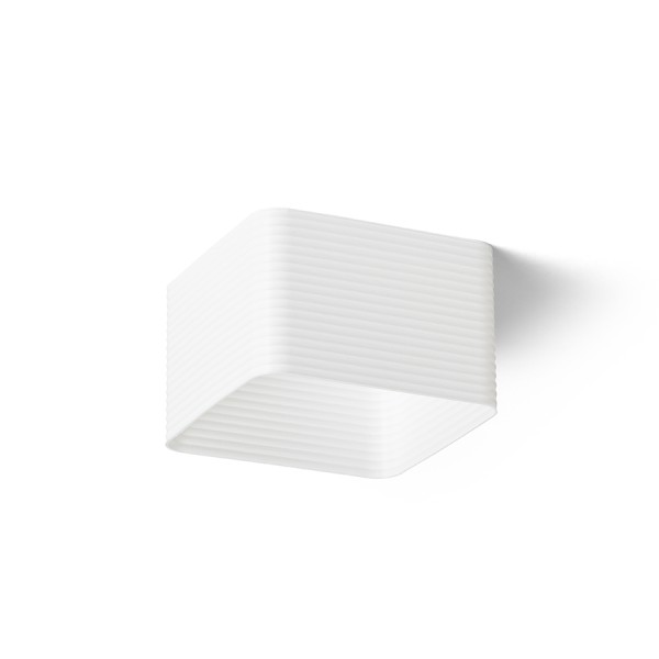 Luminaire MARENGA SQR3 60 encastrable blanc Eco PLA 230V LED 6W 3000K