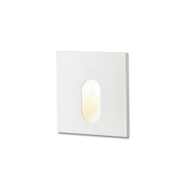 Spot LED encastrable MEMPHIS SQ murale blanc 230V LED 3W 60° 3000K