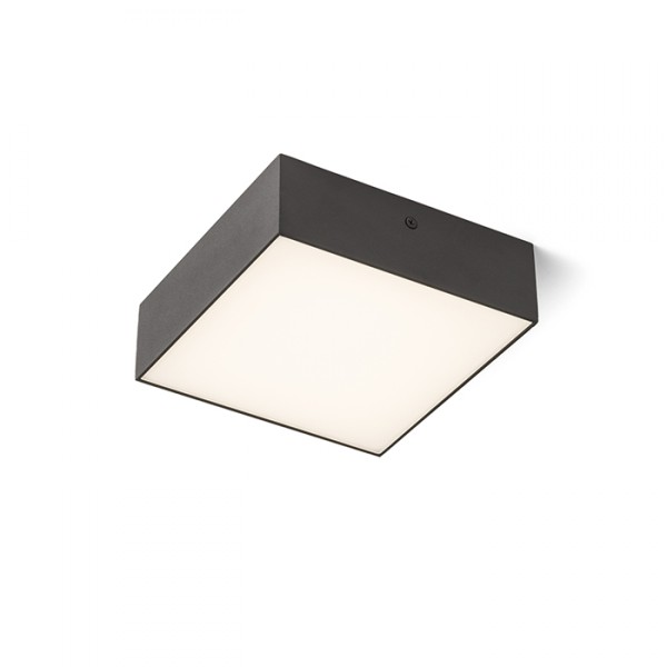 Plafonnier LED LARISA SQ 17 DIMM noir 230V LED 15W 3000K