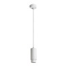 Spot suspendu OPTIMUS blanc 230V LED GU10 9W 10 50°