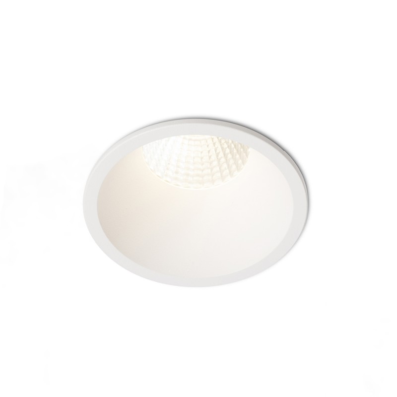 Luminaire LED encastrable OWEN DIMM encastrable blanc 230V LED 7W 45° IP54 3000K - 1800K