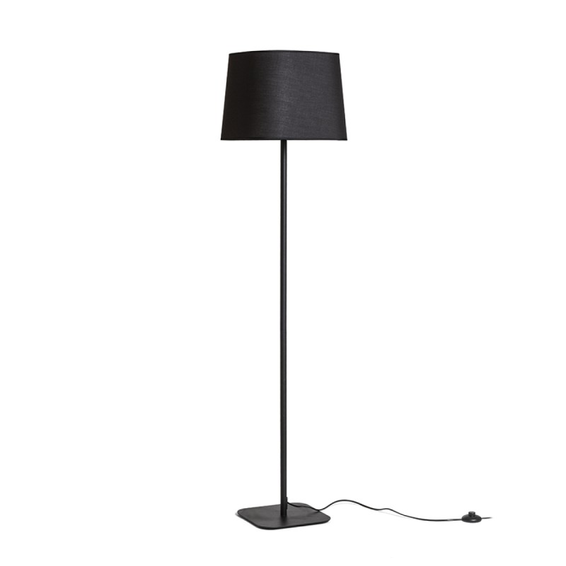 Lampadaire PERTH noir/noir 230V LED E27 15W