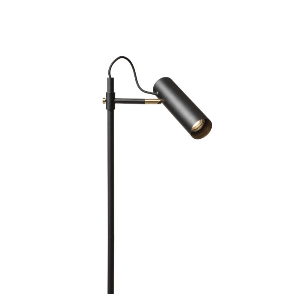 Lampadaire VARIA noir laiton 230V LED GU10 9W