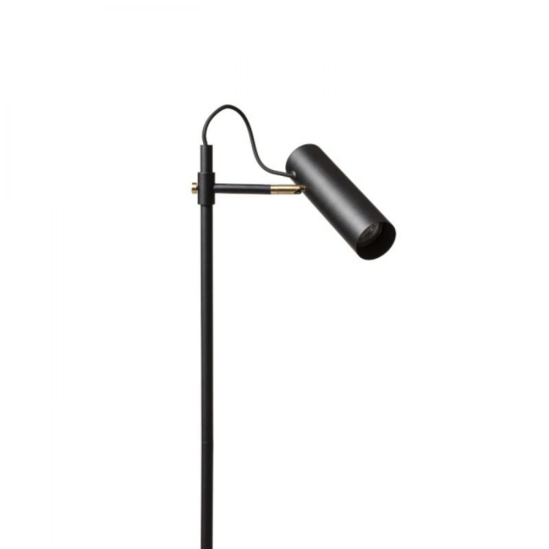 Lampadaire VARIA noir laiton 230V LED GU10 9W