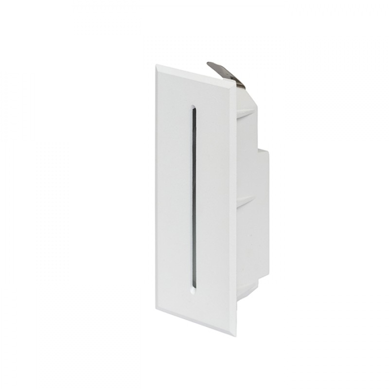 Applique murale d'extérieur SEGNO encastrable blanc 230V LED 3W IP54 3000K