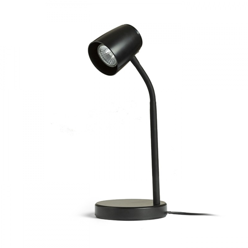 Lampe de table JOLI table noir 230V LED GU10 10W