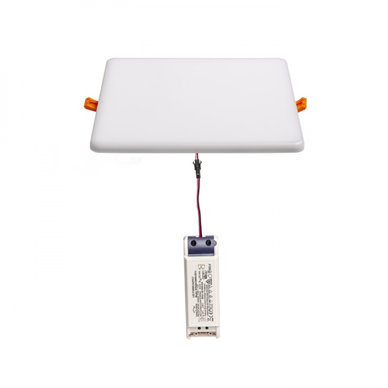 Luminaire BELI SQ 21 encastrable acrylique dépoli 230V LED 24W IP65 3000K